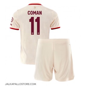 Bayern Munich Kingsley Coman #11 Kolmaspaita Lapsille 2024-25 Lyhythihainen (+ shortsit)